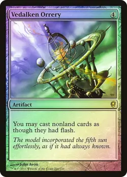 MTG Conspiracy Vedalken Orrery x1 Foil Rare Colorless Artifact NM/M - Image 1