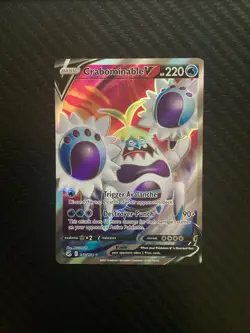 Crabominable V 248/264 Ultra Rare SWSH: Fusion Strike Pokemon TCG NM - Image 1