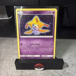 Pokemon TCG Shining Jirachi Card Shining Legends 42/73 Holo Rare - Image 1
