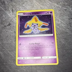 Pokemon TCG Shining Jirachi Card Shining Legends 42/73 Holo Rare - Image 2