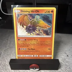 Pokemon TCG Shining Ho-Oh Holo Card SM70 Sun & Moon 2017 - Image 1