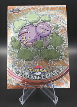 2000 Topps Chrome Series 2 - Pokemon Weezing #110 - Image 1