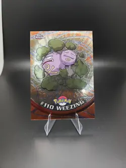 2000 Topps Chrome Series 2 - Pokemon Weezing #110 - Image 2