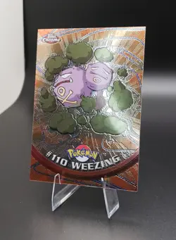 2000 Topps Chrome Series 2 - Pokemon Weezing #110 - Image 5