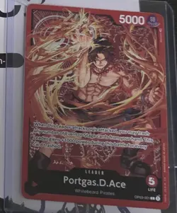 Portgas.D.Ace (Special Goods Set -Ace/Sabo/Luffy-) OP03-001 One Piece Promotion - Image 1