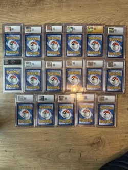 Lot of 17 Graded English Pokemon Cards - Image 2