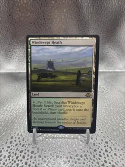 Windswept Heath Modern Horizons 3 Regular Fetch Land - Image 1