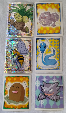 Vintage 1999 Pokemon Merlin Sticker Lot Of 24 - Image 5