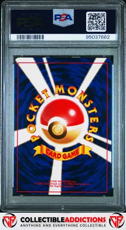 2000 Pokemon Japanese Neo #184 Azumarill Holo Swirl PSA 10 - Image 2