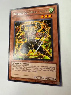 YUGIOH Legendary Six Samurai - Kageki Rare UNL Edition STOR-EN022 - Image 1
