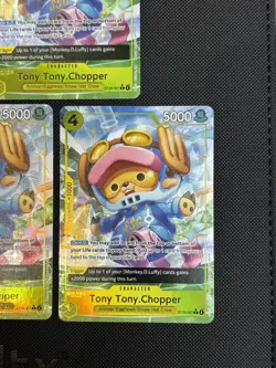 One Piece Card Game Tony Tony Chopper ST29-007 Holo Egghead Straw Hat Crew NM - Image 4