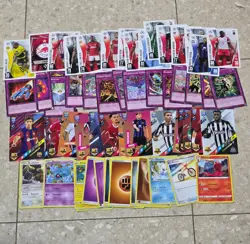 Lot 60 Cards Panini 365/Topps Match Attax/Yugioh/Pokemon Mix - Image 2