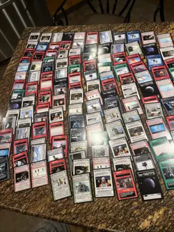 140 Decipher 1996 Star Wars Card Lot Unplayed Cards - Image 1