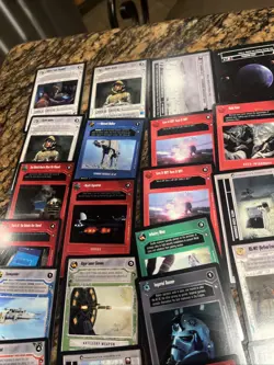 140 Decipher 1996 Star Wars Card Lot Unplayed Cards - Image 2