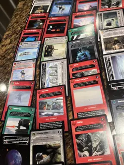 140 Decipher 1996 Star Wars Card Lot Unplayed Cards - Image 3
