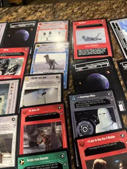 140 Decipher 1996 Star Wars Card Lot Unplayed Cards - Image 5