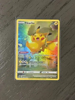 Pikachu GG30/GG70 Pokemon Card 2023 Crown Zenith Galarian Gallery Holo Rare NM/M - Image 1