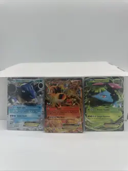 Venusaur EX Blastoise EX Charizard EX XY Promo Cards 2014 Pokemon - Image 1