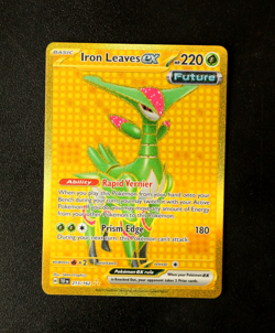 Pokemon Card TCG - Iron Leaves EX 213/162 - Temporal Forces - Hyper Rare - NM ⭐ - Image 1