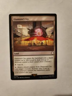 Diamond City #147 Regular Rare MTG 2024 Universes Beyond: Fallout - Image 1
