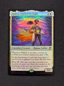 HALIYA, GUIDED BY LIGHT FOIL - Magic: The Gathering - NM/M - Image 1