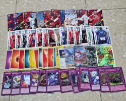 Lot 60 Cards Panini 365/Topps Match Attax/Yugioh/Pokemon Mix - Image 1