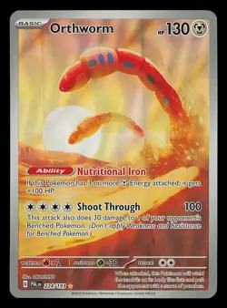 Orthworm 224/193 Illustration Rare Paldea Evolved Pokemon Card TCG Free Post NM - Image 1