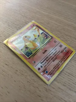 Carte Pokemon Salameche 46/102 Edition 1 - Set de Base - FR - Image 3
