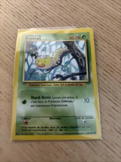 Carte Pokemon Aspicot 69/102 Edition 1 - Set de Base - FR - Image 1