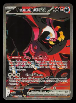 #092/064 Fezandipiti ex Special Illustration Rare Shrouded Fable Pokemon TCG - Image 1