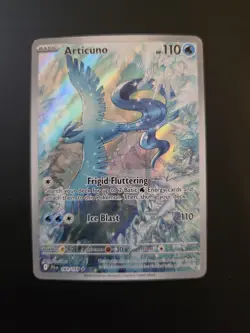 Pokemon Articuno 161/159 Journey Together Illustration Rare IR Holo TCG Card -NM - Image 1