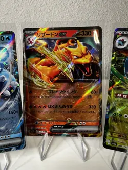 Charizard, Venusaur, Blastoise ex Pokemon Card Japanese - US seller - Image 3