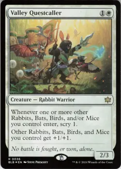 Valley Questcaller R Bloomburrow 36 NM Foil MTG - Image 1