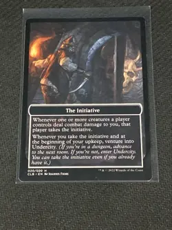 Magic the Gathering Commander Legends Baldur's Gate The Initiative / Undercity - Image 1