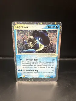 Pokemon Lapras ex EX Ruby & Sapphire 99/109 Holo Ultra Rare 2003 Card A - Image 3