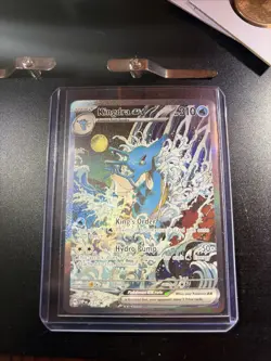 Pokemon Kingdra EX 131 Scarlet & Violet Shrouded Fable Promo - Image 1