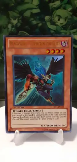 Blackwing - Zephyros the Elite ULTRA RARE 1st Ed VLP DP11-EN012 - Image 1