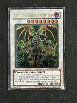 Thought Ruler Archfiend TDGS-EN044 Unlimited Edition Ultimate Rare NM/VLP YuGiOh - Image 1