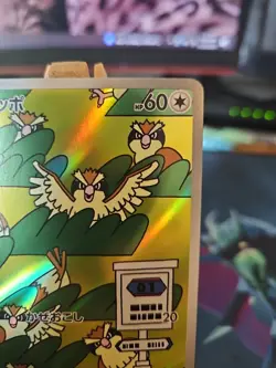 Pokemon Pidgey TCG Card 118/108 AR SV3 Ruler of the Black Flame Japanese NM - Image 3