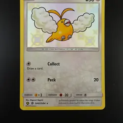 Swablu SV42/SV94 Pokemon Hidden Fates Shiny Holo Card - Image 3