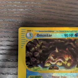 Omastar 23/144 - Reverse Holo Pokemon Card - Skyridge - Excellent- - Image 4