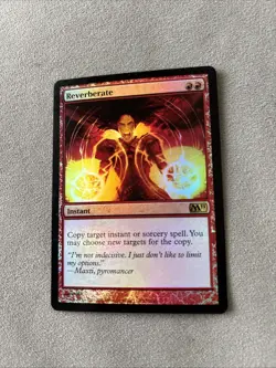 MTG Reverberate FOIL Magic 2011 155/249 Rare Magic the Gathering - Image 1