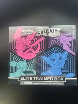 Pokemon Sword & Shield Evolving Skies Elite Trainer Box Sylveon Espeon Glaceon - Image 1