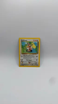1999 Pokemon WOTC Farfetch'd 27/102 Base Set Unlimited - Near Mint - Image 1