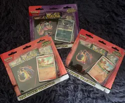 Lot Of 3 Pokemon Mega Evolution Ascended Heroes Tech Sticker Collection X3 NEW - Image 1