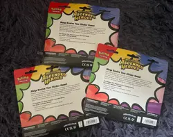 Lot Of 3 Pokemon Mega Evolution Ascended Heroes Tech Sticker Collection X3 NEW - Image 2
