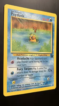 Psyduck 20/53 NM Wotc Black Star Promo Regular Pokemon TCG - Image 2