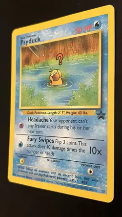 Psyduck 20/53 NM Wotc Black Star Promo Regular Pokemon TCG - Image 3