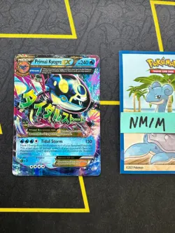 Pokemon Card Mega Primal Kyogre EX XY Primal Clash 55/160 342 💎NM💎 - Image 1