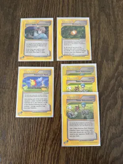 Pokemon trainer cards lot - Image 1